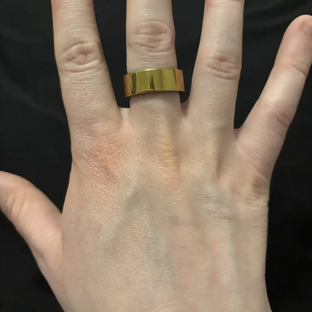 Ultrahuman Ring Air - Bionic Gold - Size 8